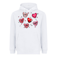 White howdy valentine Heavyweight Hoodie - MaliasSmallBusiness