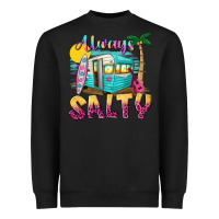 Black always salty with caravan Heavyweight Sweatshirt - texasbilliewilder