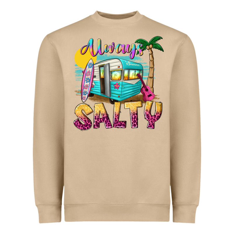 Always Salty With Caravan Heavyweight Sweatshirt by texasbilliewilder | Teevron
