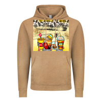 Vintage Camel bus driver coffee cups Vintage Hoodie - Zillion Design Studio