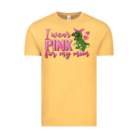 Vintage Mustard I Wear Pink For My Mom Vintage Tee - texasbilliewilder