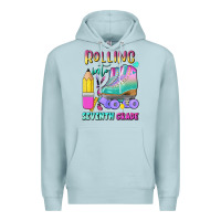 Blue Mist rolling into seventh grade Premium Hoodie - BundleAndBundleShop
