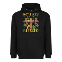 Black not lucky just really blessed malia Heavyweight Hoodie - MaliasSmallBusiness