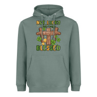 Sage not lucky just really blessed malia Heavyweight Hoodie - MaliasSmallBusiness