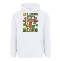 White not lucky just really blessed malia Heavyweight Hoodie - MaliasSmallBusiness
