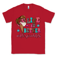 Red life is better with sprinkles Classic Tee - AdoDesignShop
