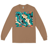 Toasted Coconut turquoise glitter cowhide Long Sleeve Tee - JahusDesignShop