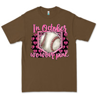Cacao in october we wear pink baseball Premium Tee - BarkalooDesign