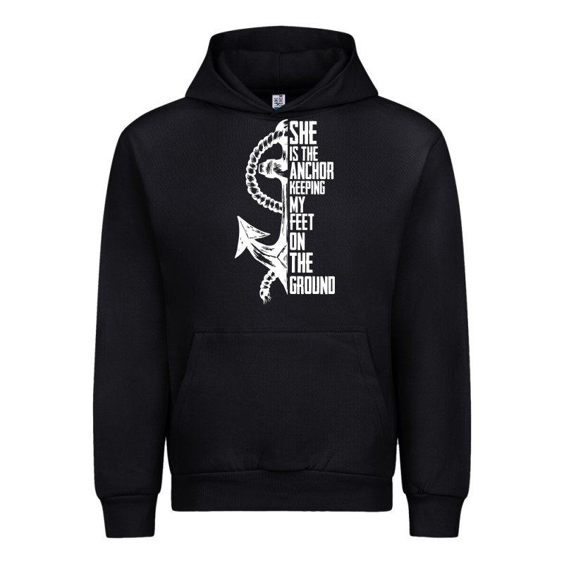 She Is The Anchor Keeping My Feet On The Ground Urban Hoodie by Bettercallsaul | Teevron