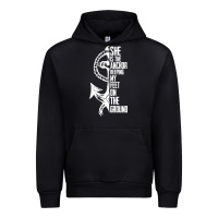 Black she is the anchor keeping my feet on the ground Urban Hoodie - Bettercallsaul