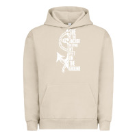 Pigment French Oak she is the anchor keeping my feet on the ground Urban Hoodie - Bettercallsaul