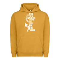 Pigment Peanut Butter she is the anchor keeping my feet on the ground Urban Hoodie - Bettercallsaul