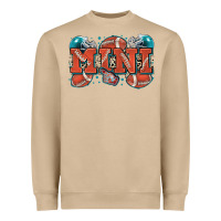 Mushroom mini American football Heavyweight Sweatshirt - Zillion Design Studio