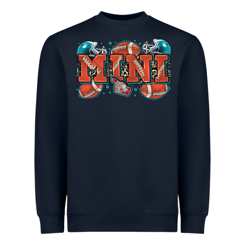Mini American Football Heavyweight Sweatshirt by Zillion Design Studio | Teevron