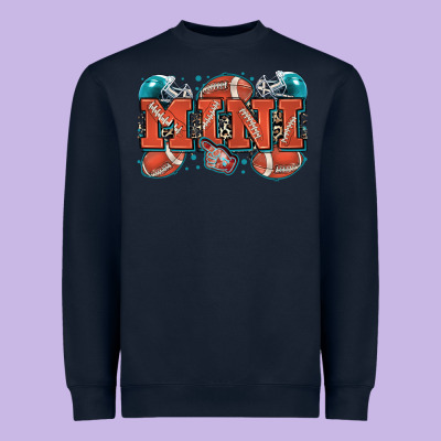 Mini American Football Heavyweight Sweatshirt Designed By Zillion Design Studio