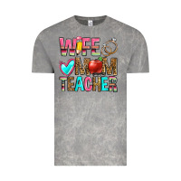 Cloud Rock wife mom teacher Vintage Tee - Zillion Design Studio