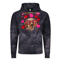 Cloud Black valentine's day cockapoo Vintage Hoodie - RanaPortraitStore