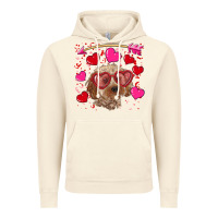 Vintage Artic valentine's day cockapoo Vintage Hoodie - RanaPortraitStore