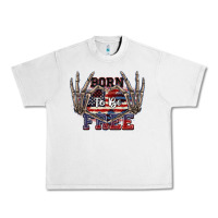Lunar Rock Born to be free 4th of July Urban Heavy Tee - CowGirlArtShop