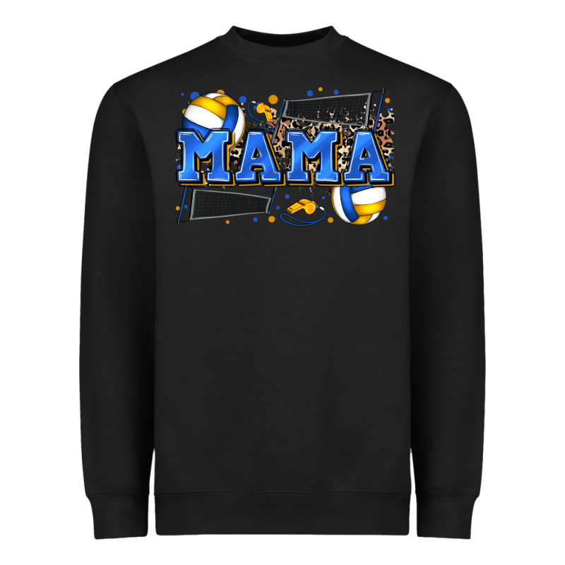 Mama Volleyball Heavyweight Sweatshirt by Zillion Design Studio | Teevron