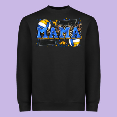 Mama Volleyball Heavyweight Sweatshirt Designed By Zillion Design Studio