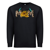 Black boy mom from son up to sun down Premium Sweatshirt - MaliasSmallBusiness