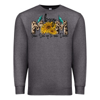 Charcoal Heather boy mom from son up to sun down Premium Sweatshirt - MaliasSmallBusiness