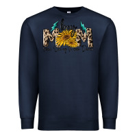 Navy boy mom from son up to sun down Premium Sweatshirt - MaliasSmallBusiness