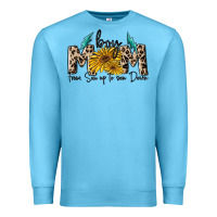 Ocean Blue boy mom from son up to sun down Premium Sweatshirt - MaliasSmallBusiness