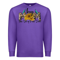 Purple boy mom from son up to sun down Premium Sweatshirt - MaliasSmallBusiness