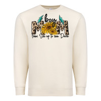 Sandshell boy mom from son up to sun down Premium Sweatshirt - MaliasSmallBusiness