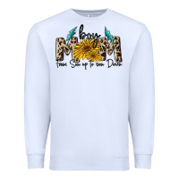 White boy mom from son up to sun down Premium Sweatshirt - MaliasSmallBusiness