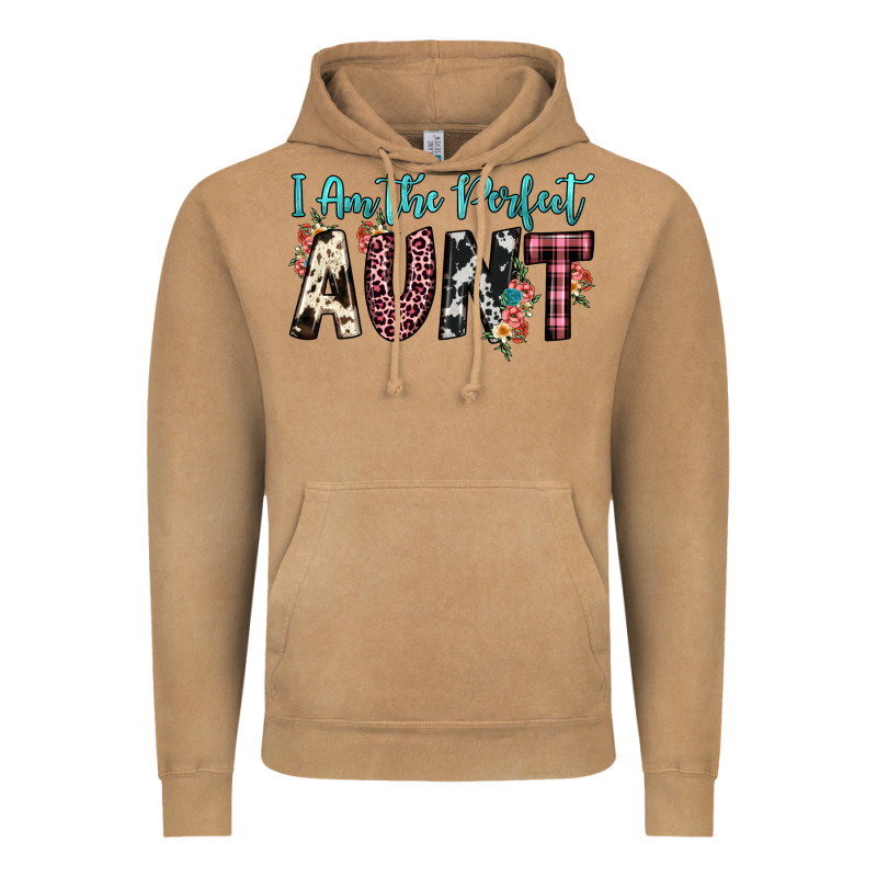 I Am Perfect Aunt Vintage Hoodie by JahusDesignShop | Teevron