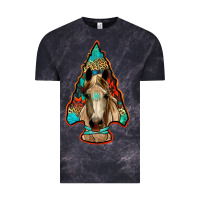 Cloud Black arrowhead horse Vintage Tee - RanaPortraitStore