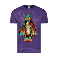 Cloud Purple arrowhead horse Vintage Tee - RanaPortraitStore