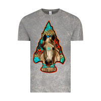 Cloud Rock arrowhead horse Vintage Tee - RanaPortraitStore