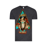 Vintage Black arrowhead horse Vintage Tee - RanaPortraitStore