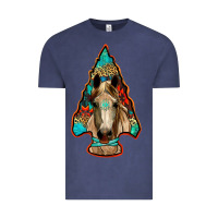 Vintage Denim arrowhead horse Vintage Tee - RanaPortraitStore