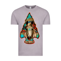 Vintage Zinc arrowhead horse Vintage Tee - RanaPortraitStore