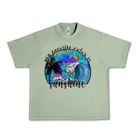 Oil Green my favorite color is sunshine Urban Heavy Tee - SublimationCraftShop
