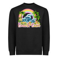 Black beach bum Heavyweight Sweatshirt - texasbilliewilder