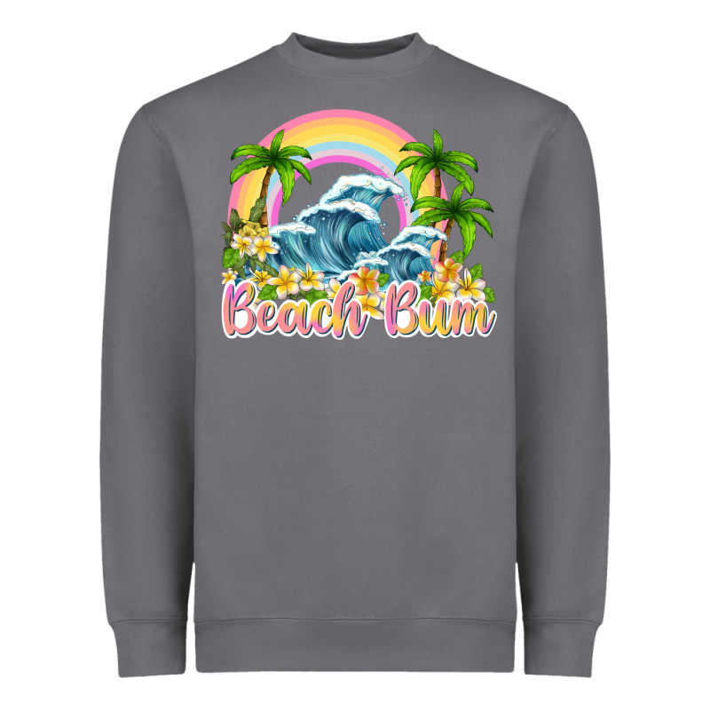 Beach Bum Heavyweight Sweatshirt by texasbilliewilder | Teevron