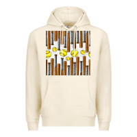 Tofu softball bat seamless pattern Premium Hoodie - BundleAndBundleShop