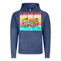Vintage Denim beach summer coffee cups Vintage Hoodie - Zillion Design Studio