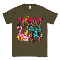 Army Green float drink tan repeat Classic Tee - AdoDesignShop