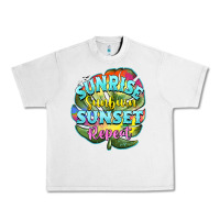 Lunar Rock sunrise sunburn sunset repeat Urban Heavy Tee - BarkalooDesign