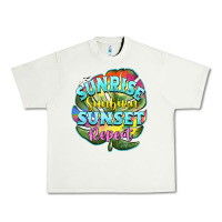 Pistachio sunrise sunburn sunset repeat Urban Heavy Tee - BarkalooDesign