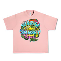 Salmon sunrise sunburn sunset repeat Urban Heavy Tee - BarkalooDesign