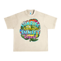Sandshell sunrise sunburn sunset repeat Urban Heavy Tee - BarkalooDesign