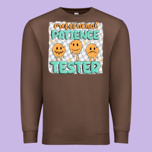 Professional Patience Premium Sweatshirt Designed By Maliassmallbusiness